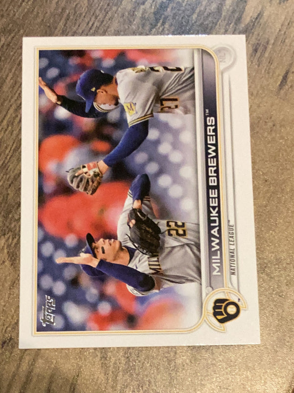 Milwaukee Brewers TC Milwaukee Brewers MLB 2022 Topps 597 