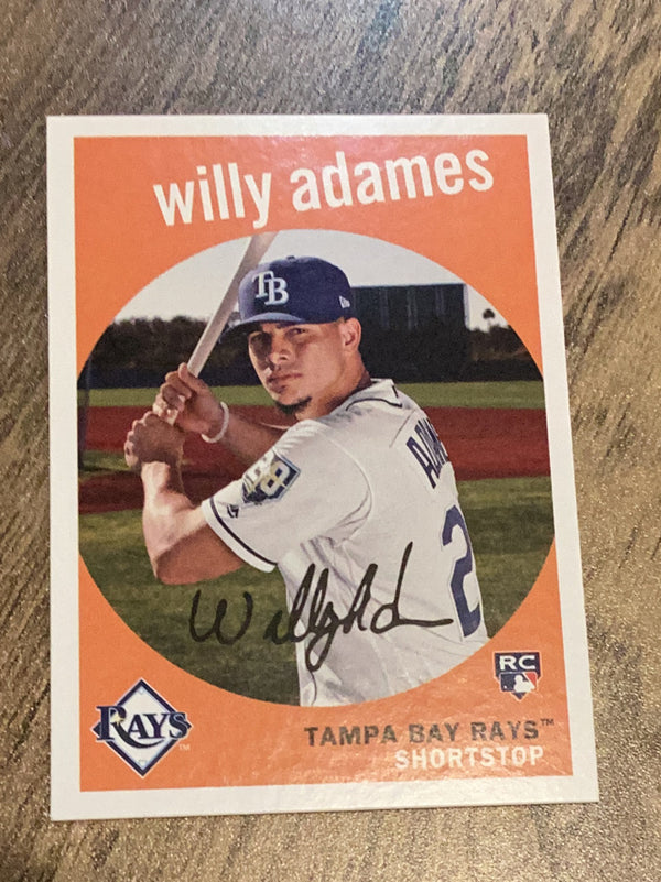 Willy Adames Tampa Bay Rays MLB 2018 Topps Archives 95 RC