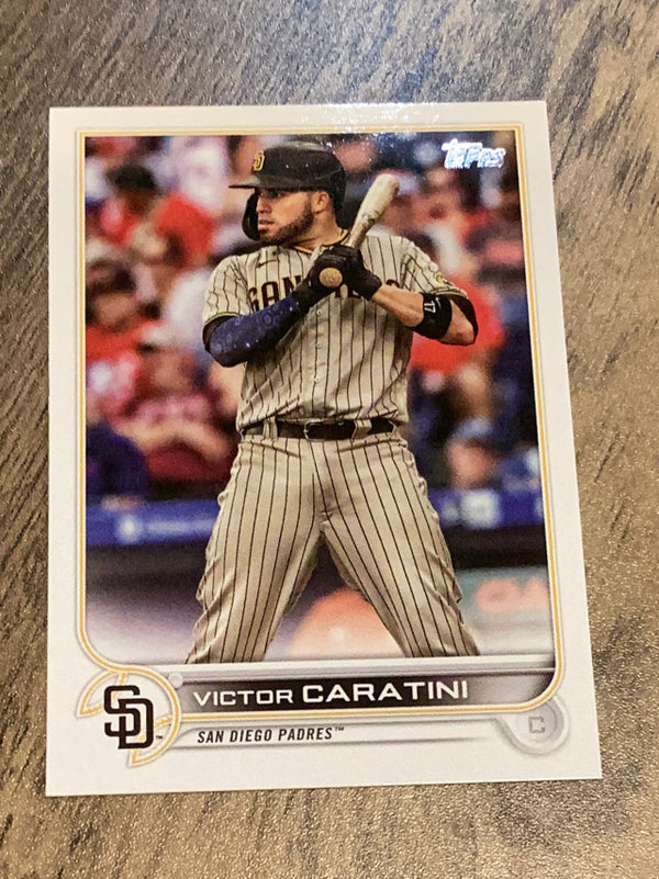Victor Caratini San Diego Padres MLB 2022 Topps 385 