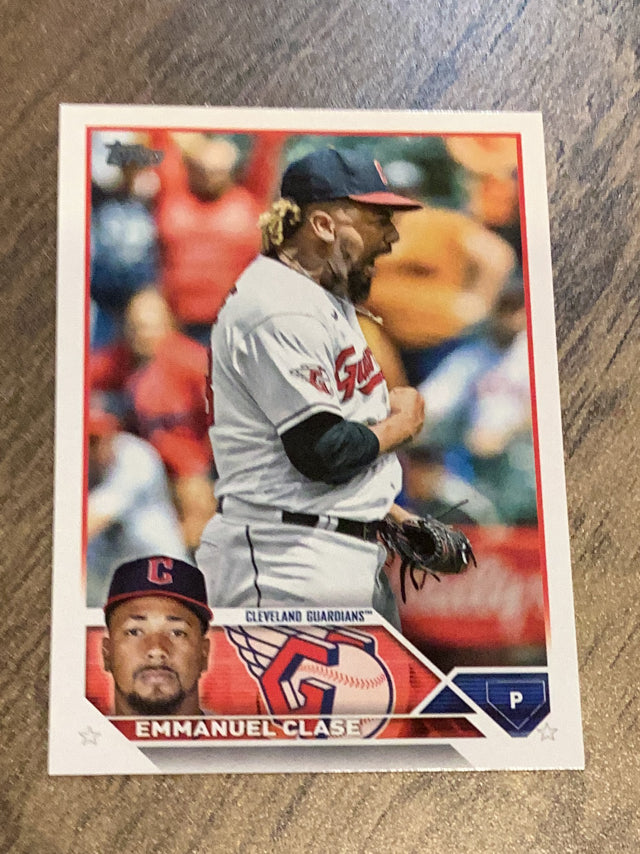 Emmanuel Clase Cleveland Guardians MLB 2023 Topps 117 