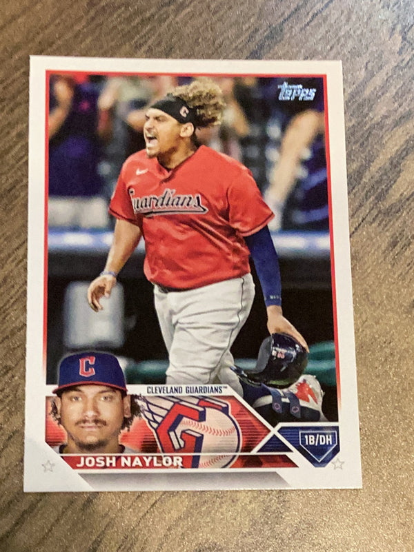 Josh Naylor Cleveland Guardians MLB 2023 Topps 91 