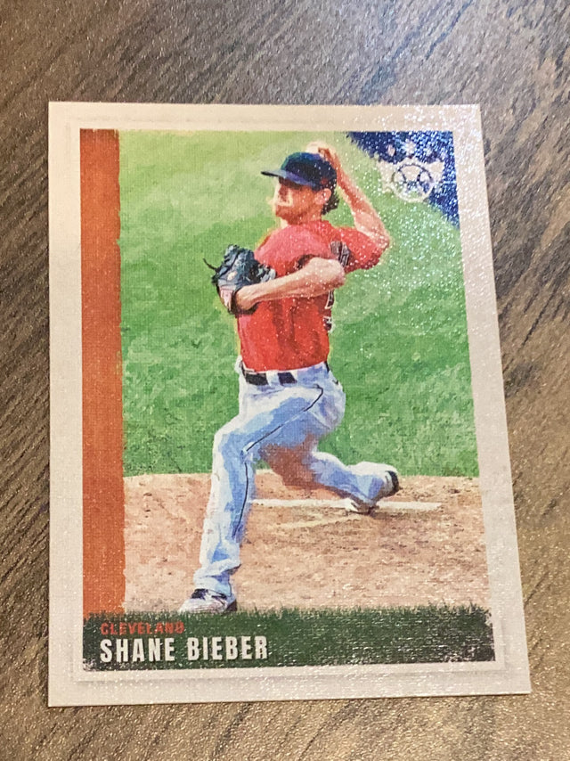 Shane Bieber Cleveland Guardians MLB 2022 Panini Diamond Kings 46 