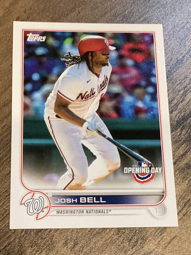 Josh Bell Washington Nationals MLB 2022 Topps Opening Day 54 