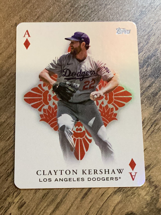 Clayton Kershaw Los Angeles Dodgers MLB 2023 Topps: All Aces AA-7 