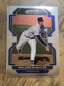 Walker Buehler Los Angeles Dodgers MLB 2022 Panini Prizm 72 