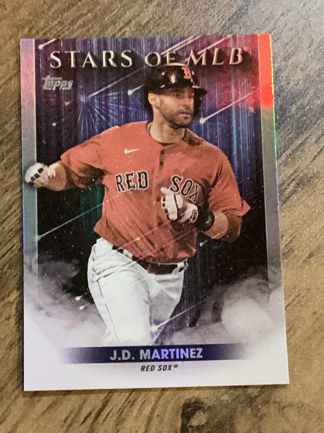 J.D. Martinez Boston Red Sox MLB 2022 Topps: Stars of MLB SMLB-38 