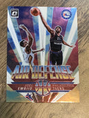 Joel Embiid Philadelphia 76ers NBA 2021-22 Donruss Optic: Air Defense 5 