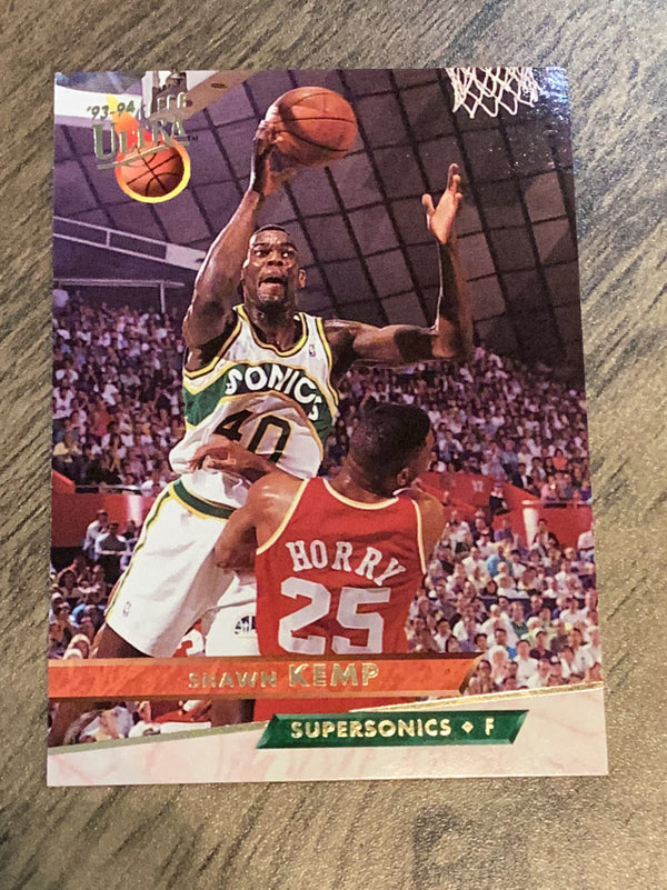 Shawn Kemp Seattle SuperSonics NBA 1993-94 Ultra 178 
