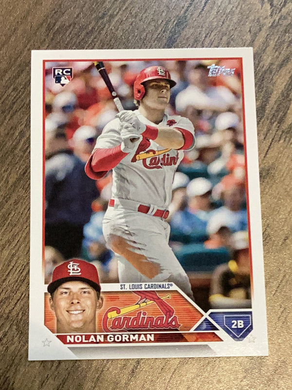 Nolan Gorman St. Louis Cardinals MLB 2023 Topps 16 RC