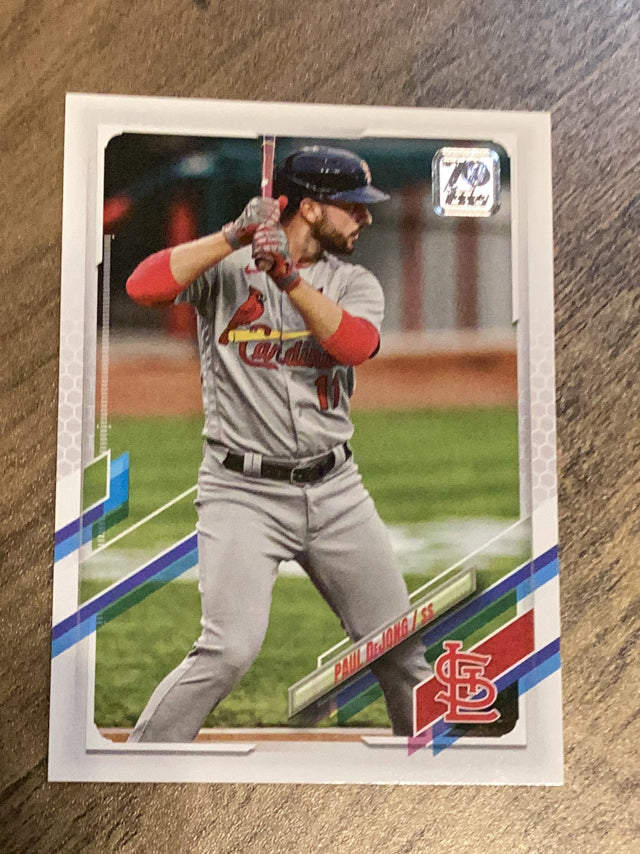 Paul DeJong St. Louis Cardinals MLB 2021 Topps 102 