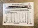 Dylan Carlson St. Louis Cardinals MLB 2022 Topps 578 ASR\nBASE: Batting Topps