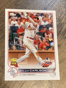 Dylan Carlson St. Louis Cardinals MLB 2022 Topps Opening Day 197 ASR