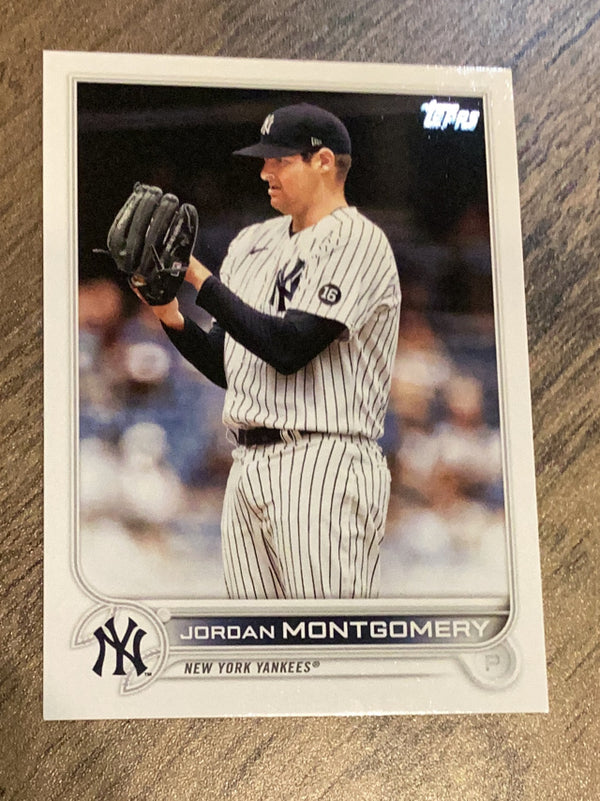 Jordan Montgomery New York Yankees MLB 2022 Topps 382 