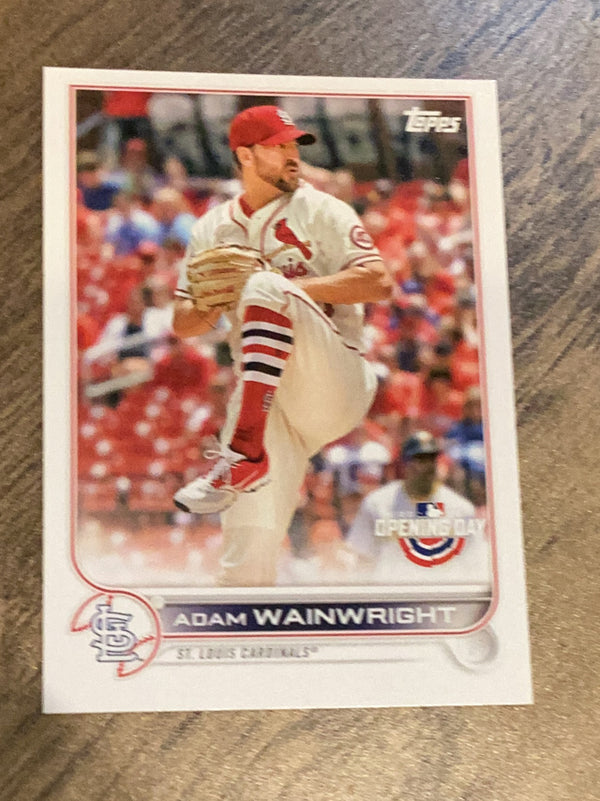 Adam Wainwright St. Louis Cardinals MLB 2022 Topps Opening Day 94 