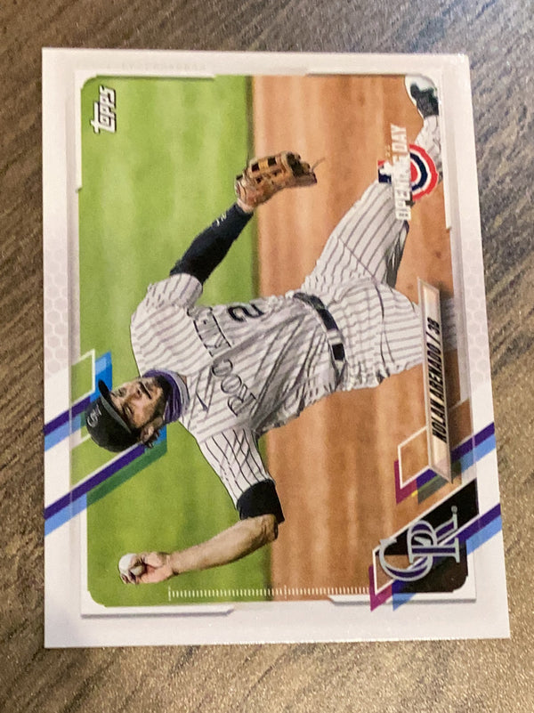 Nolan Arenado Colorado Rockies MLB 2021 Topps Opening Day 7 