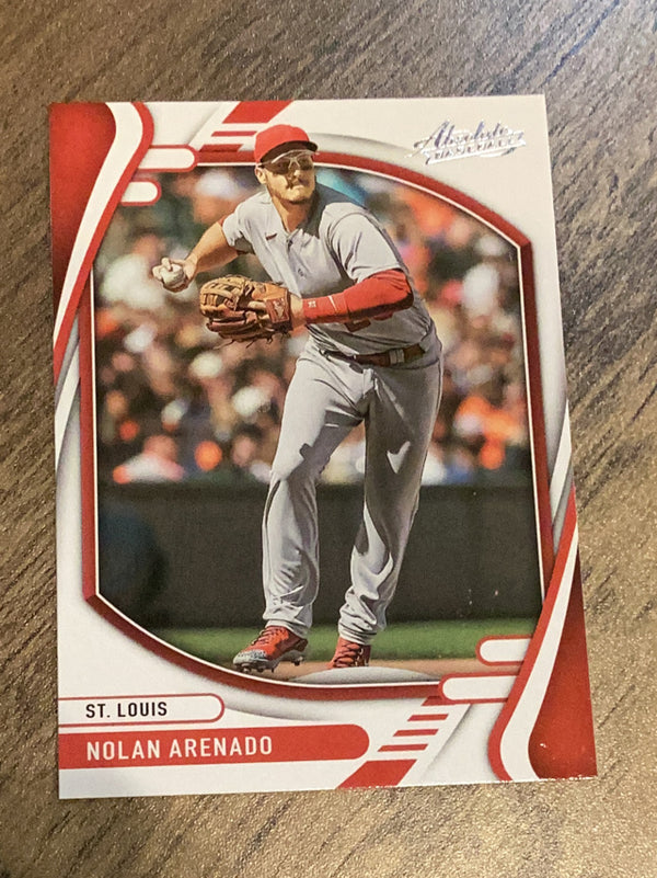 Nolan Arenado St Louis Cardinals MLB 2022 Panini Absolute 40 