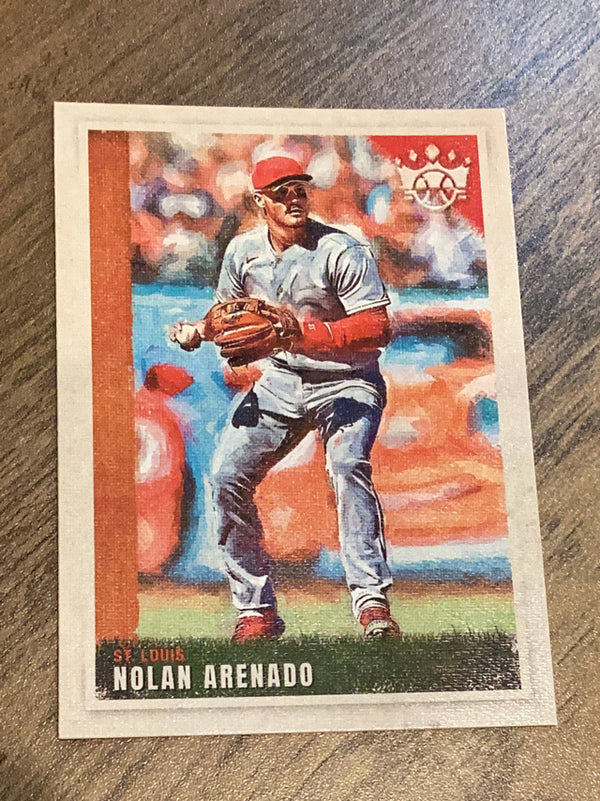 Nolan Arenado St. Louis Cardinals MLB 2022 Panini Diamond Kings 59 