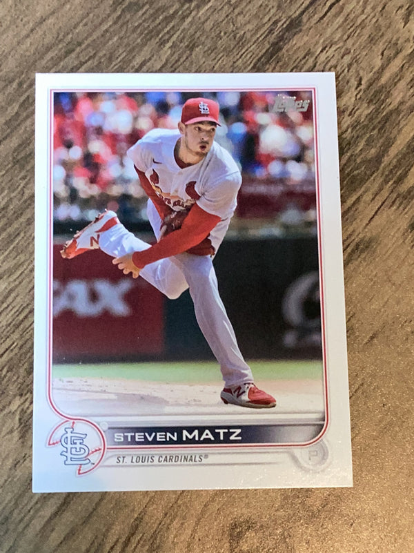 Steven Matz St. Louis Cardinals MLB 2022 Topps Update US209 