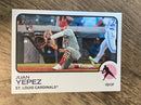 Juan Yepez St. Louis Cardinals MLB 2022 Topps Heritage 569 RC