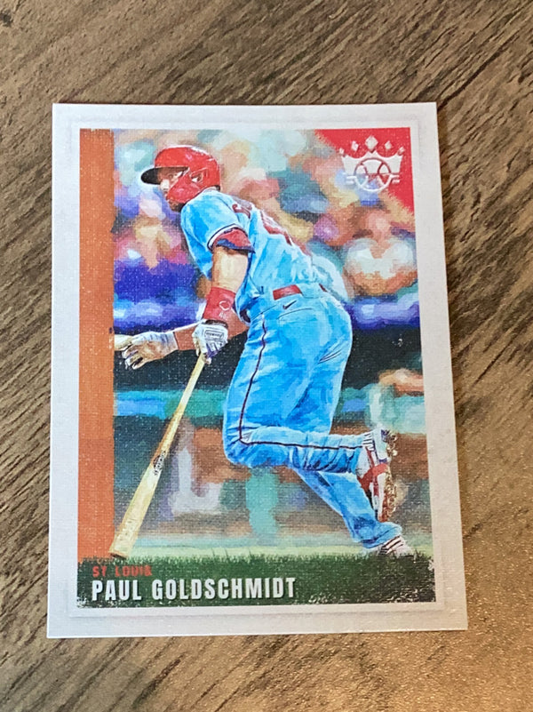 Paul Goldschmidt St. Louis Cardinals MLB 2022 Panini Diamond Kings 58 