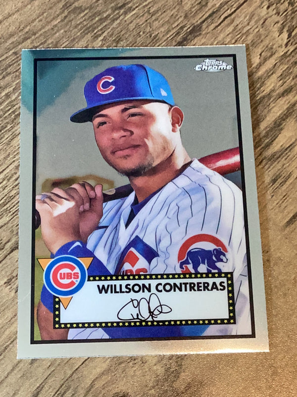 Willson Contreras Chicago Cubs MLB 2021 Topps Chrome Platinum Anniversary 221 