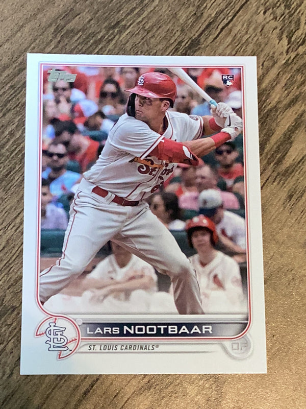 Lars Nootbaar St. Louis Cardinals MLB 2022 Topps 58 RC