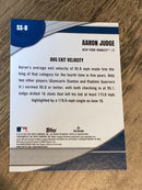 Aaron Judge New York Yankees MLB 2022 Topps: Significant Statistics SS-8 Topps