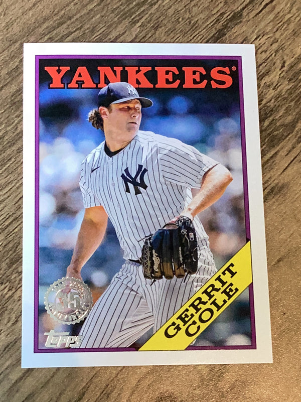 Gerrit Cole New York Yankees MLB 2023 Topps: 1988 Topps Baseball 35th Anniversary (Series One) T88-79 