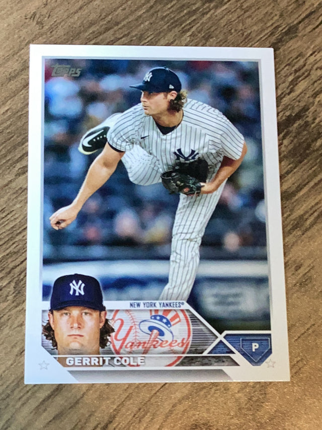 Gerrit Cole New York Yankees MLB 2023 Topps 45 