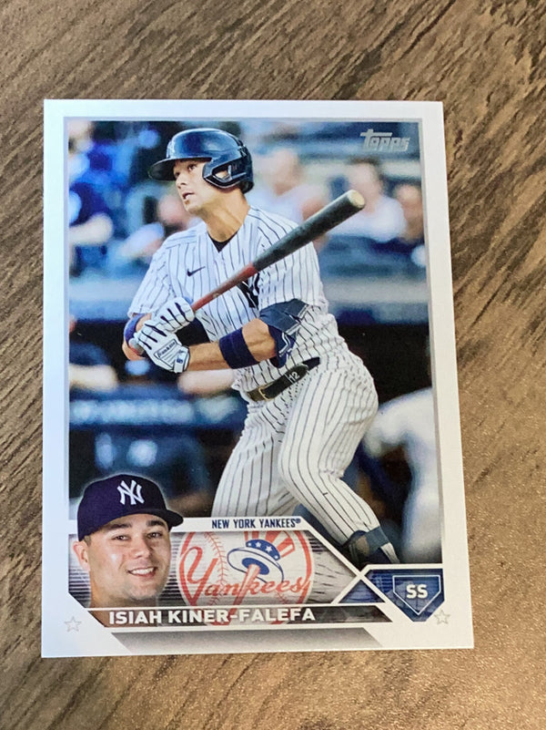 Isiah Kiner-Falefa New York Yankees MLB 2023 Topps 162 