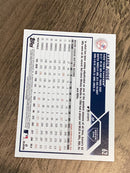 Aaron Judge New York Yankees MLB 2023 Topps 62 Topps