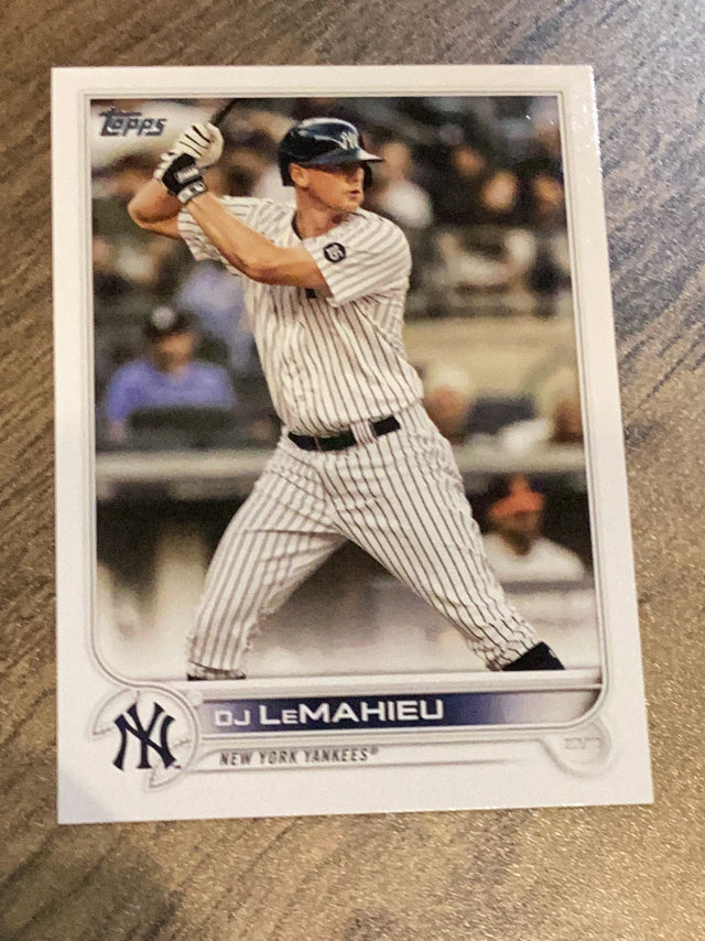 DJ LeMahieu New York Yankees MLB 2022 Topps 380 