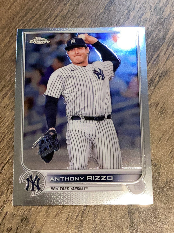 Anthony Rizzo New York Yankees MLB 2022 Topps Chrome 73 