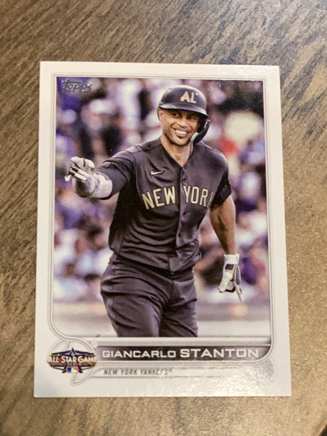 Giancarlo Stanton New York Yankees MLB 2022 Topps Update: 2022 MLB All-Star Game ASG-20 