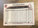 Josh Donaldson Minnesota Twins MLB 2022 Topps Chrome 22 Topps