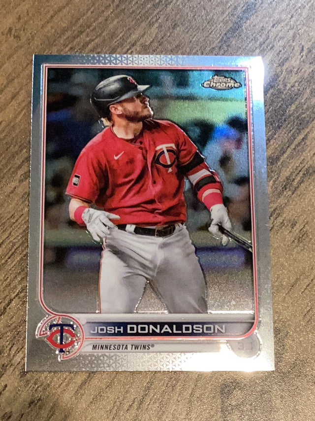 Josh Donaldson Minnesota Twins MLB 2022 Topps Chrome 22 