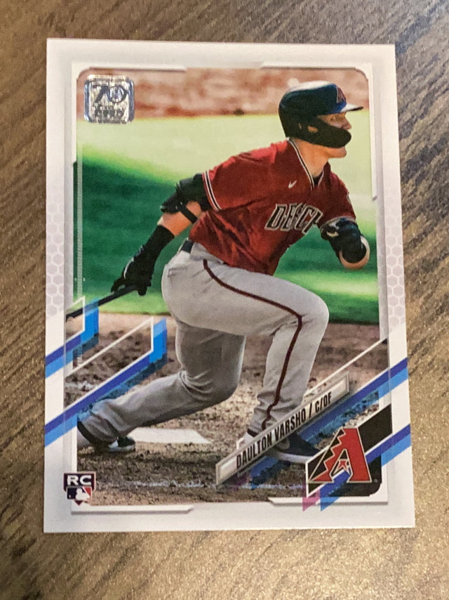 Daulton Varsho RC
BASE: Batting Arizona Diamondbacks MLB 2021 Topps 10a RC, BASE: Batting