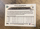 Matt Chapman Oakland Athletics MLB 2022 Topps Chrome 168 Topps