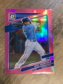 Whit Merrifield Kansas City Royals MLB 2021 Donruss Optic - Pink 115 