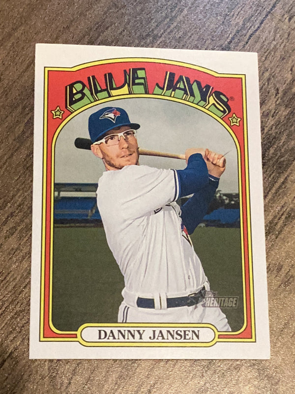 Danny Jansen Toronto Blue Jays MLB 2021 Topps Heritage 133 