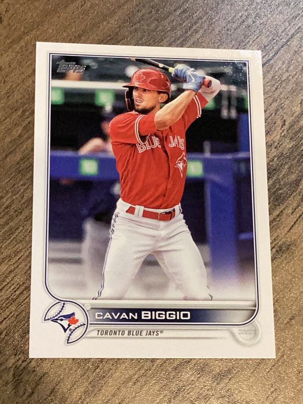 Cavan Biggio Toronto Blue Jays MLB 2022 Topps 591 