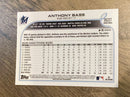 Anthony Bass Miami Marlins MLB 2022 Topps Update US227 Topps