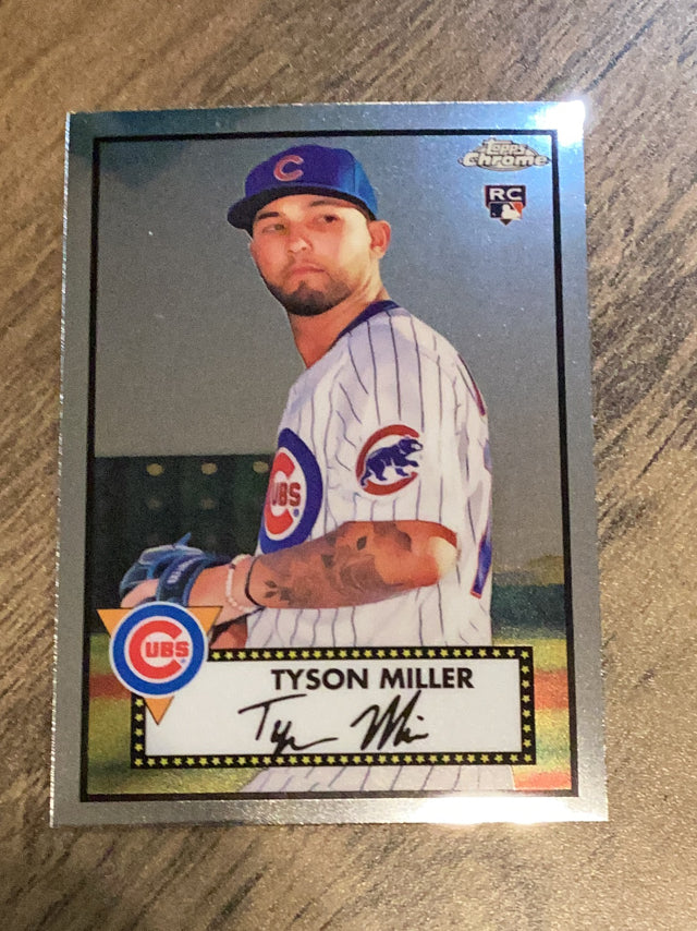 Tyson Miller Chicago Cubs MLB 2021 Topps Chrome Platinum Anniversary 114 RC