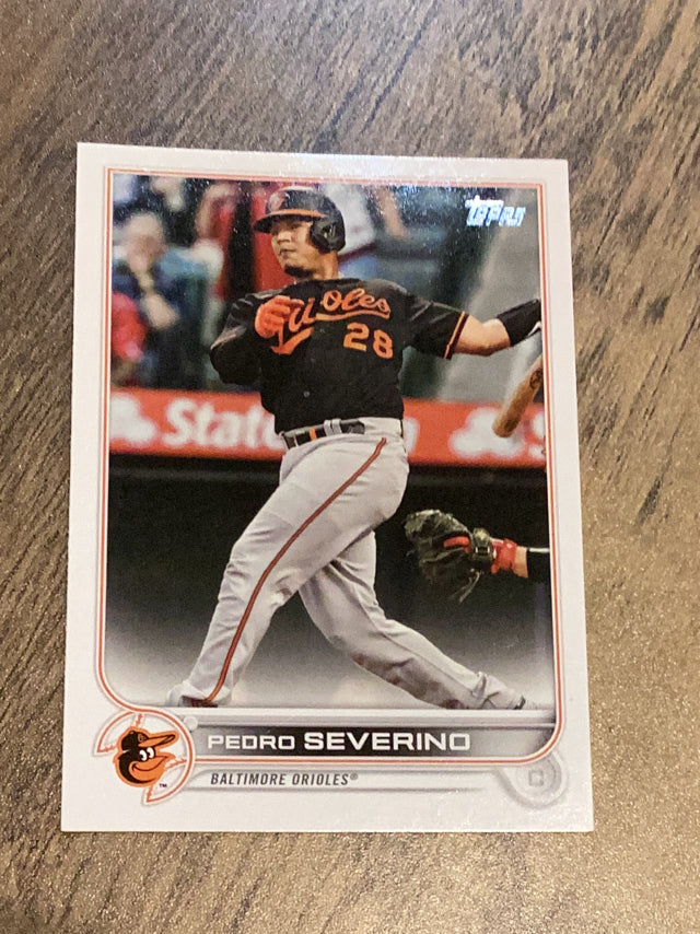 Pedro Severino Baltimore Orioles MLB 2022 Topps 72 