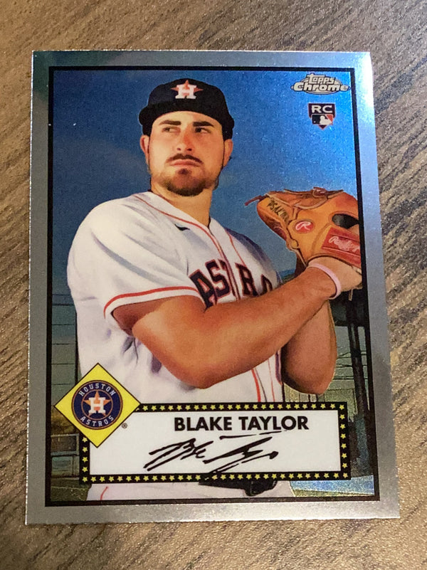 Blake Taylor Houston Astros MLB 2021 Topps Chrome Platinum Anniversary 124 
