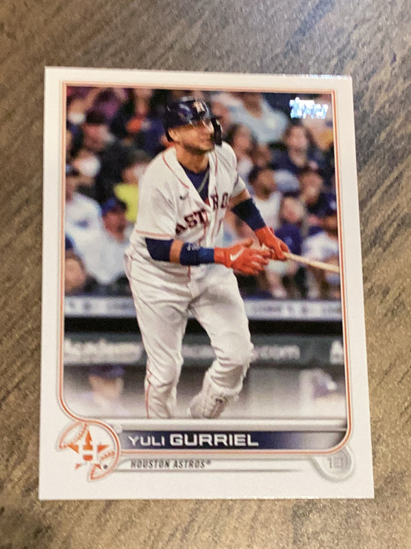Yuli Gurriel Houston Astros MLB 2022 Topps 538 