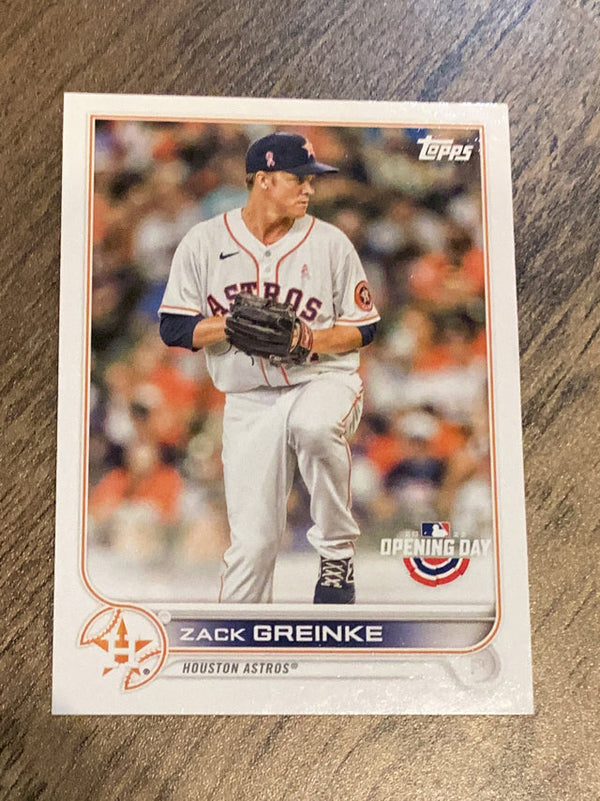 Zack Greinke
BASE: Zack Greinke Houston Astros MLB 2022 Topps 51 BASE: Zack Greinke