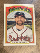 Ender Inciarte Atlanta Braves MLB 2021 Topps Heritage 374 