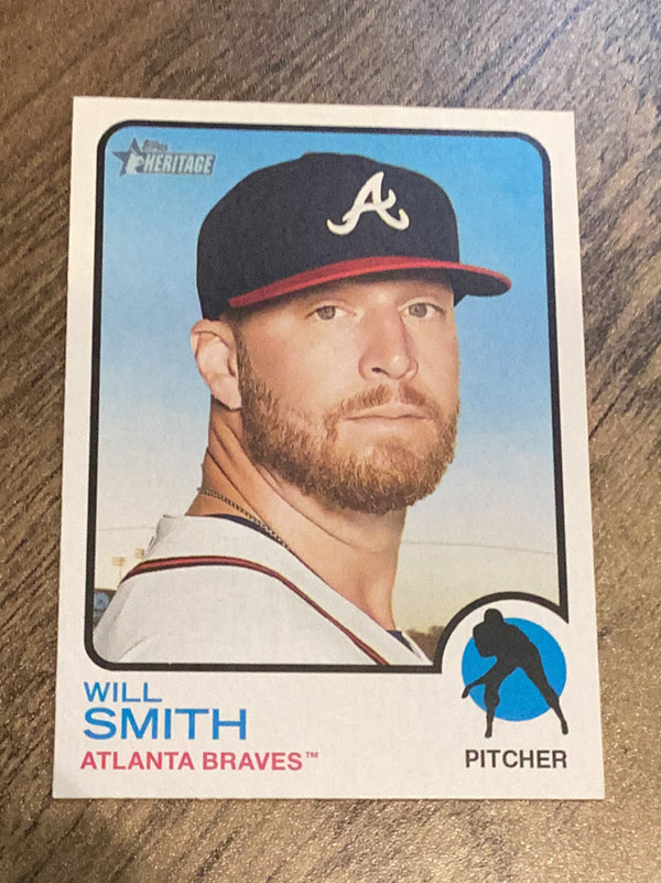 Will Smith Atlanta Braves MLB 2022 Topps Heritage 53 