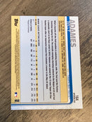 Willy Adames Tampa Bay Rays MLB 2019 Topps Opening Day 164 ASR Topps